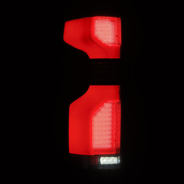 19-25 Chevrolet Silverado 1500 / 20-25 Silverado 2500HD/3500HD LUXX-Series LED Tail Lights Black Red
