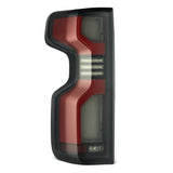 19-25 Chevrolet Silverado 1500 / 20-25 Silverado 2500HD/3500HD LUXX-Series LED Tail Lights Black Red