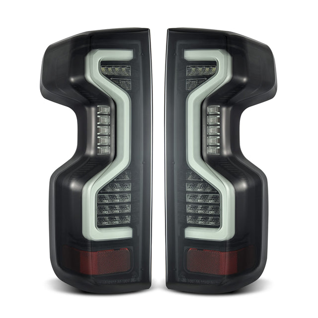 19-25 Chevrolet Silverado 1500 / 20-25 Silverado 2500HD/3500HD PRO-Series LED Tail Lights Jet Black