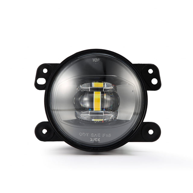 18-23 Jeep Wrangler JL (Rubicon/Sahara with OE Plastic Bumper) / Gladiator JT DoubleTap Dual Color LED Projector Fog Lights
