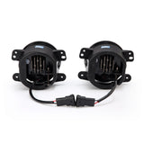 18-23 Jeep Wrangler JL (Rubicon/Sahara with OE Plastic Bumper) / Gladiator JT DoubleTap Dual Color LED Projector Fog Lights