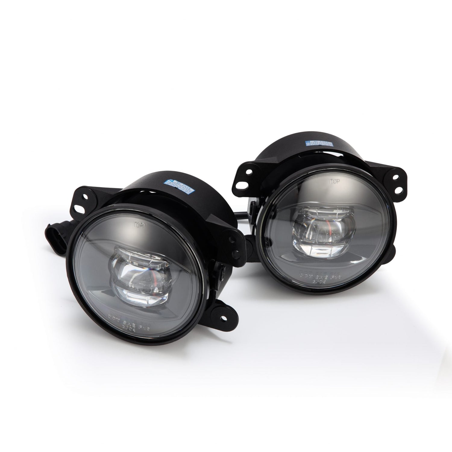 18-23 Jeep Wrangler JL (Rubicon/Sahara with OE Plastic Bumper) / Gladiator JT DoubleTap Dual Color LED Projector Fog Lights