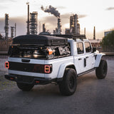 19-25 Jeep Gladiator JT NOVA-Series Prismatic LED Tail Lights Alpha-Black