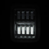 Feux arrière à LED prismatiques chromés pour Jeep Gladiator JT NOVA-Series 19-25