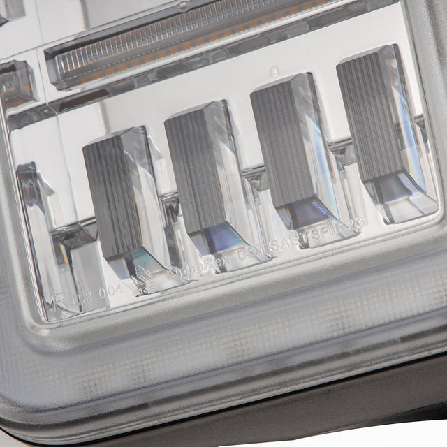 Feux arrière à LED prismatiques chromés pour Jeep Gladiator JT NOVA-Series 19-25