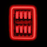 Feux arrière à LED prismatiques chromés pour Jeep Gladiator JT NOVA-Series 19-25