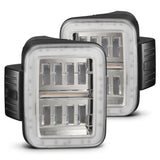 Feux arrière à LED prismatiques chromés pour Jeep Gladiator JT NOVA-Series 19-25