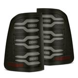 Feux arrière à DEL noirs pour Ram 1500 série LUXX 19-24