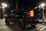 Feux arrière à DEL noirs pour Ram 1500 série LUXX 19-24