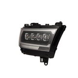 19-24 Ram 1500 (MK II 2500 Style) NOVA-Series LED Projector Headlights Black