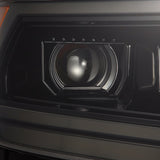 Phares halogènes à projecteur Alpha-Black de la série PRO pour Ram 1500 (style MK II 2500) 19-24