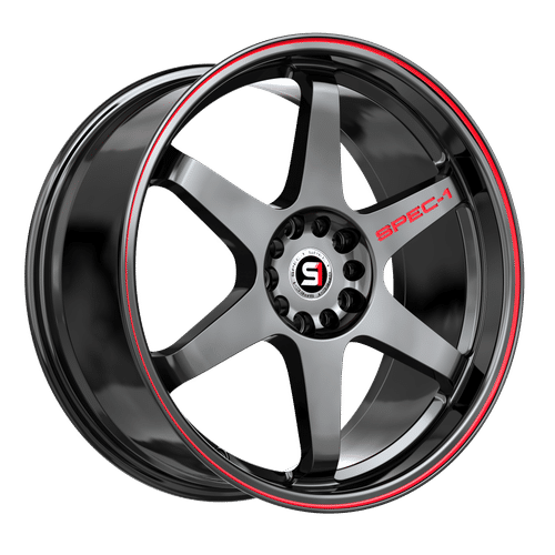 SPEC-1 RACING - STP-33GBRL | 17x8 / 38 Offset / 5x112/5x114.3 Bolt Pattern | SPT-331783638GBRL