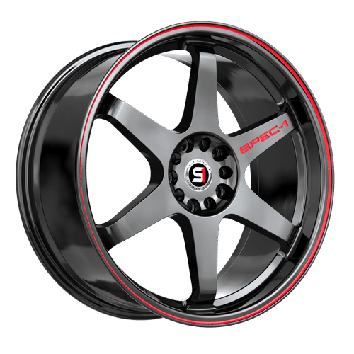 SPEC-1 RACING - STP-33GBRL | 17x8 / 38 Offset / 5x100/5x114.3 Bolt Pattern | SPT-331782338GBRL