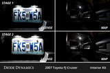 Interior LED Kit for 2007-2014 Toyota FJ Cruiser, Cool White Stage 2