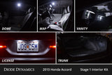Interior LED Kit for 2013-2017 Honda Accord, Cool White Stage 1