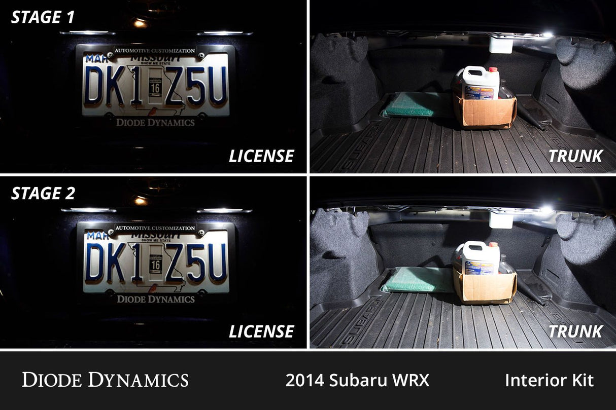 Interior LED Conversion Kit for 2008-2014 Subaru WRX