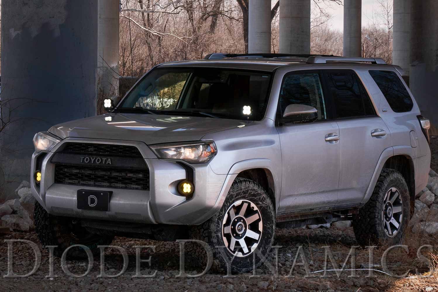 Stage Series Backlit Ditch Light Kit for 2010-2024 Toyota 4Runner