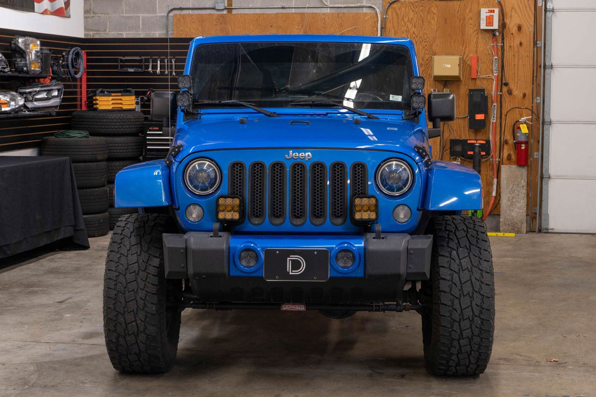 Kit de barre lumineuse LED pour pare-chocs Jeep Jl 2018-2022 Wrangler