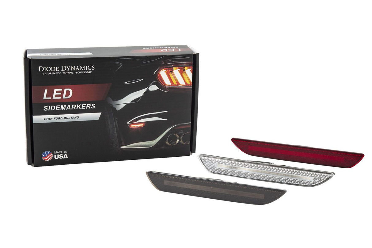 Feux de position latéraux à LED pour Ford Mustang 2015-2023 (paire)