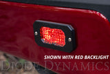 C2 1.0 SAE White Sport Flush Mount LED Pod (one)