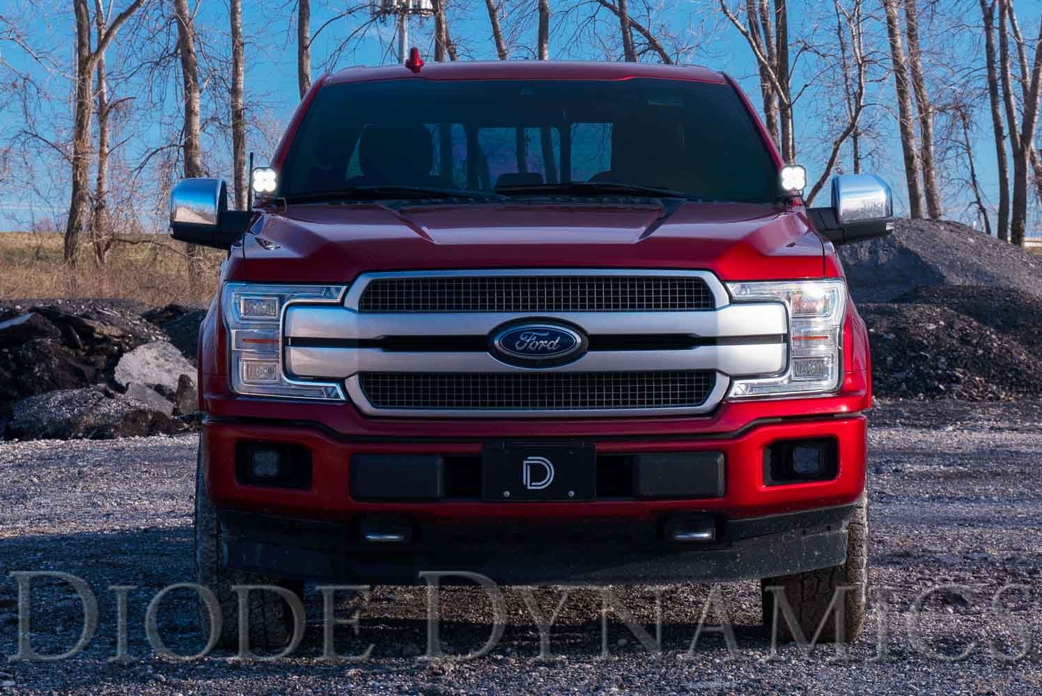 Stage Series Backlit Ditch Light Kit for 2015-2020 Ford F-150