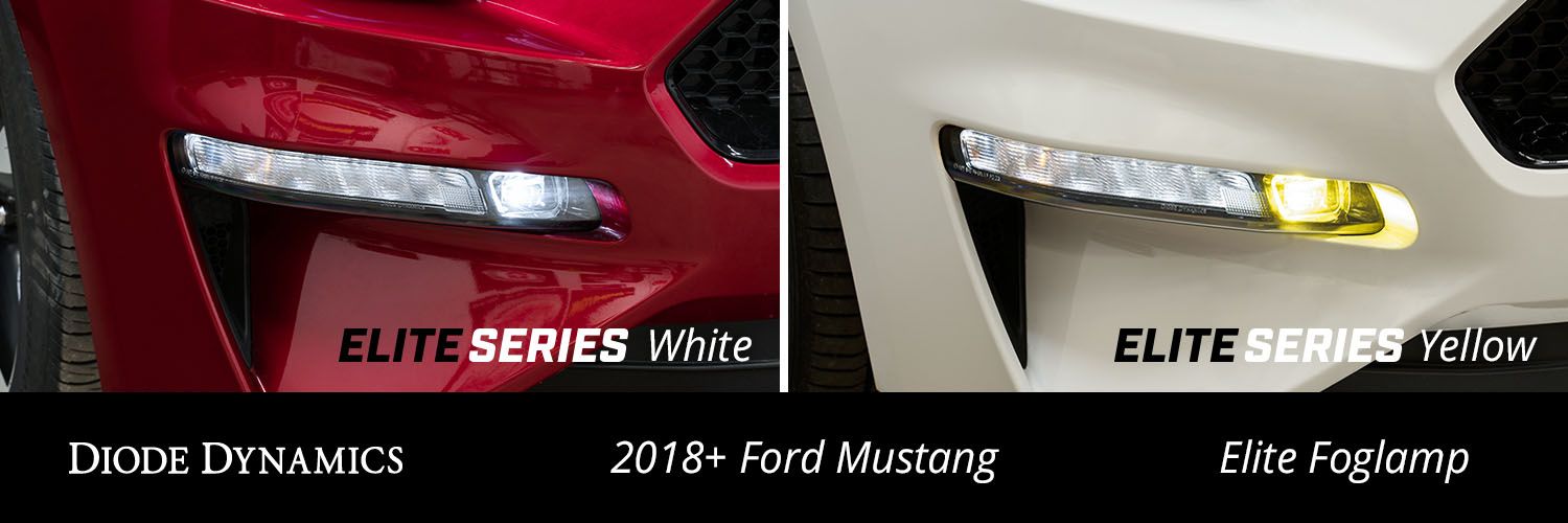 Phares antibrouillard combinés Elite Series pour Ford Mustang (USDM) 2018-2023 (paire)