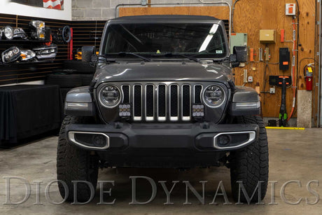 SS5 Bumper LED Pod Light Kit for 2020-2025 Jeep Gladiator