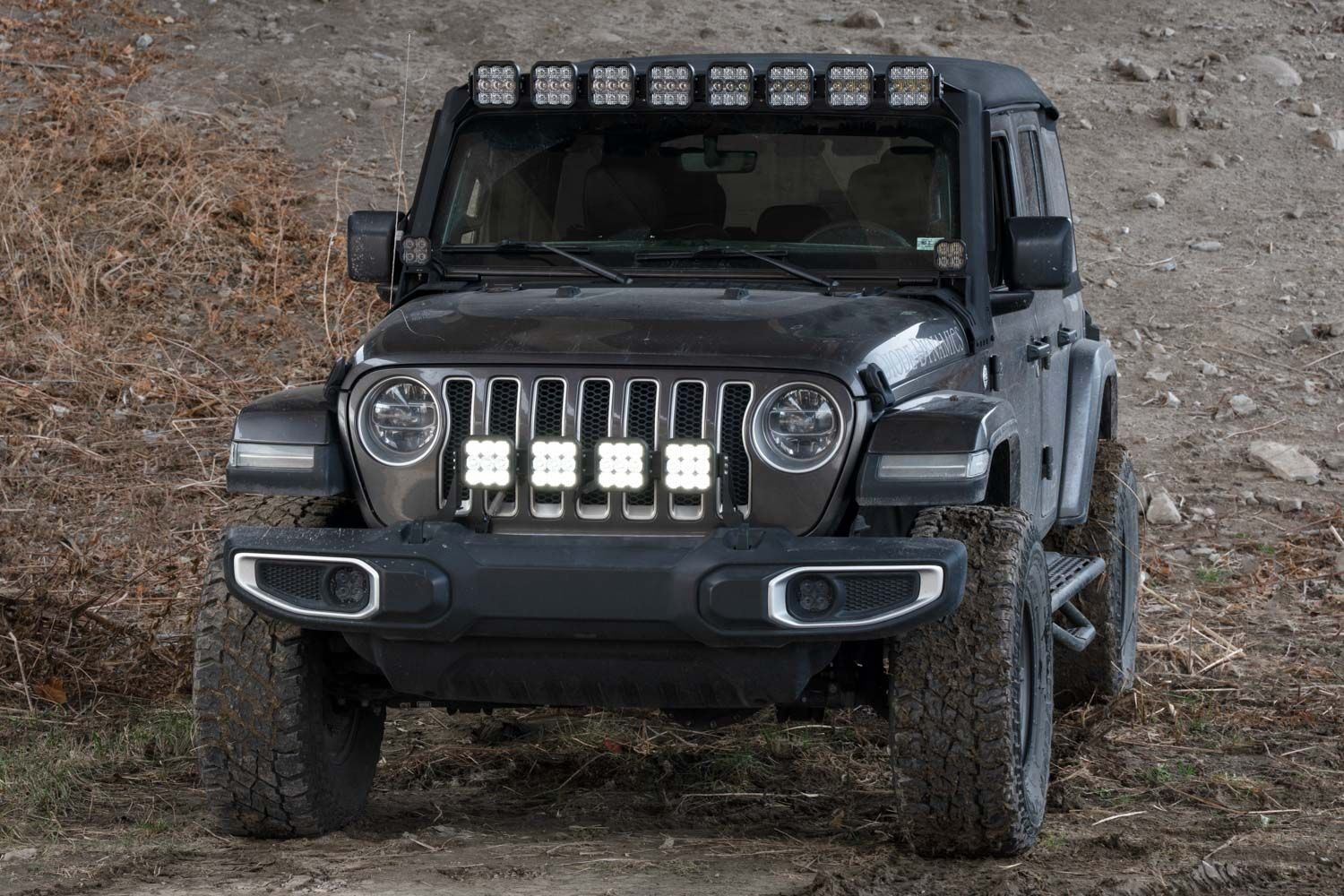 SS5 Grille CrossLink Lightbar Kit for 2018-2025 Jeep JL Wrangler
