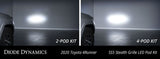 SS5 Stealth Grille LED Pod Kit for 2014-2024 Toyota 4Runner
