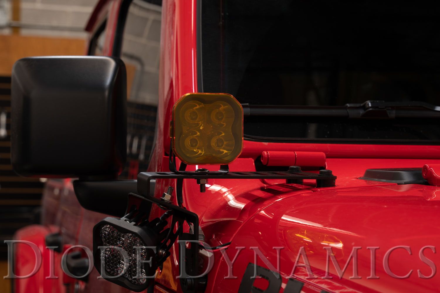 SS3 LED Pod Cover, Yellow (one)