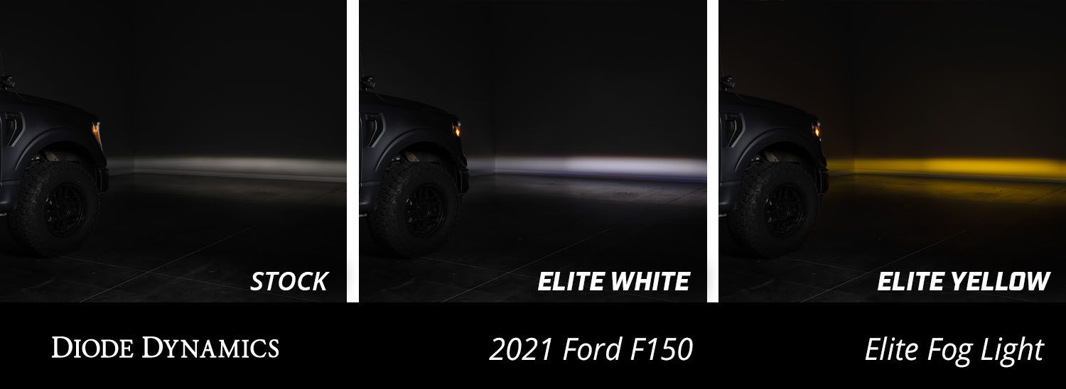 Elite Fog Lamps for 2021-2023 Ford F-150 (Pair)