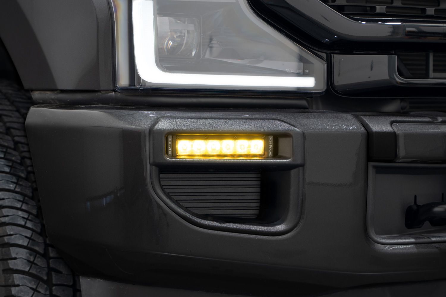 Kit de phares antibrouillard à LED SS6 pour Ford Super Duty 2020-2022 (avec phares antibrouillard à LED)