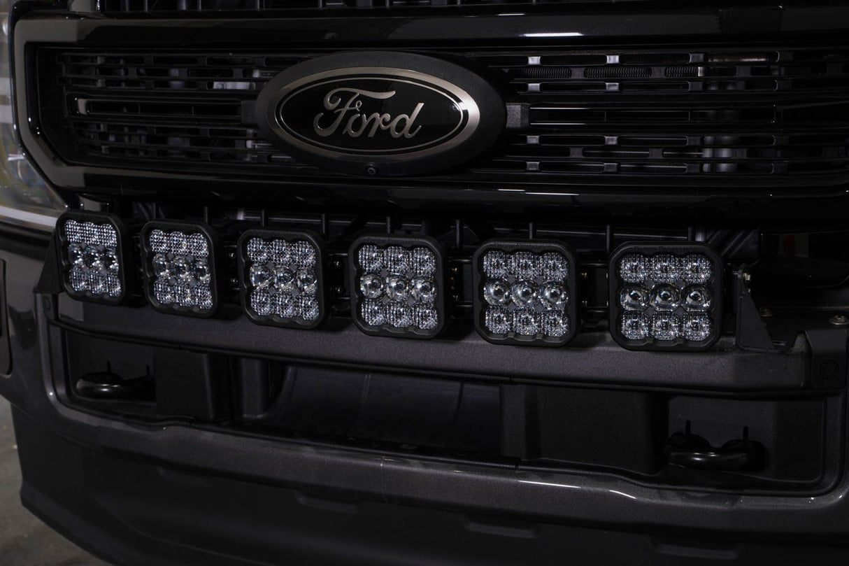 Kit de barres lumineuses CrossLink pour calandre SS5 pour Ford Super Duty 2020-2022
