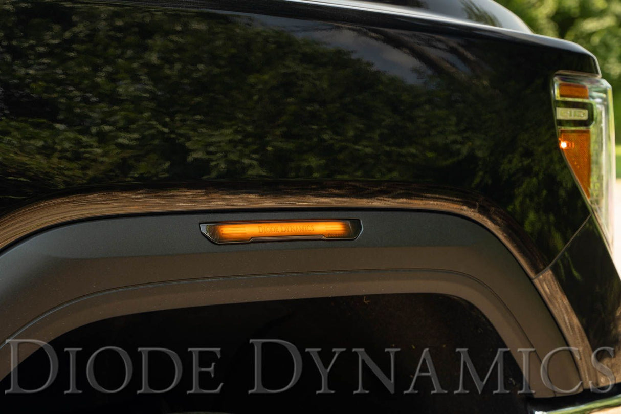 Feux de position latéraux à LED pour GMC Sierra HD 2500/3500 2020-2023 (ensemble)