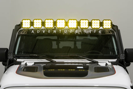 SS5 Windshield CrossLink Lightbar Kit for 2020-2025 Jeep Gladiator