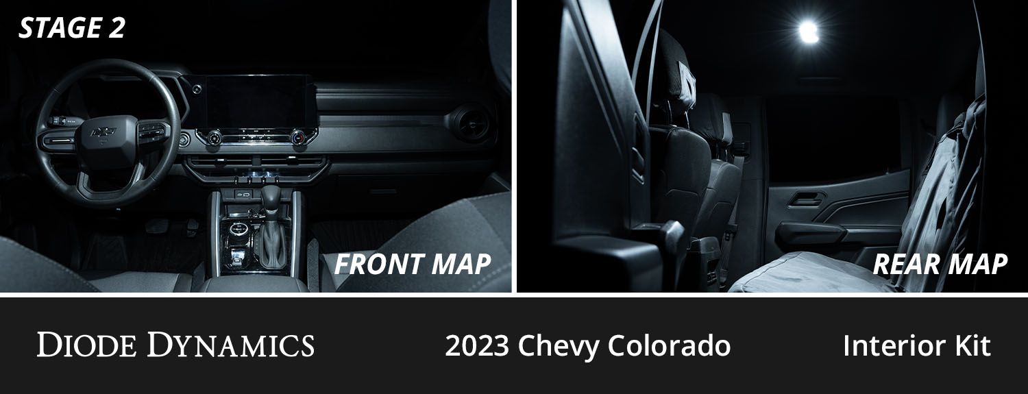 Interior LED Conversion Kit for 2023-2025 Chevrolet Colorado