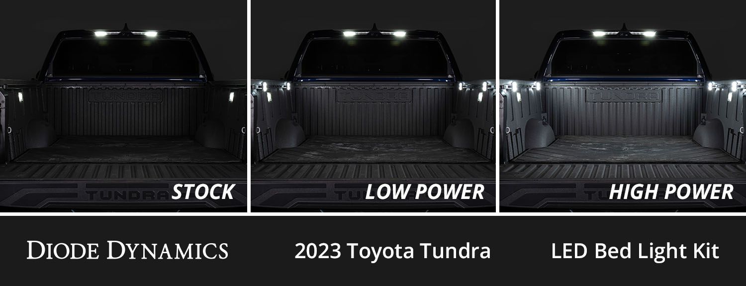 Stage Series LED Bed Light Kit for 2022-2025 Toyota Tundra