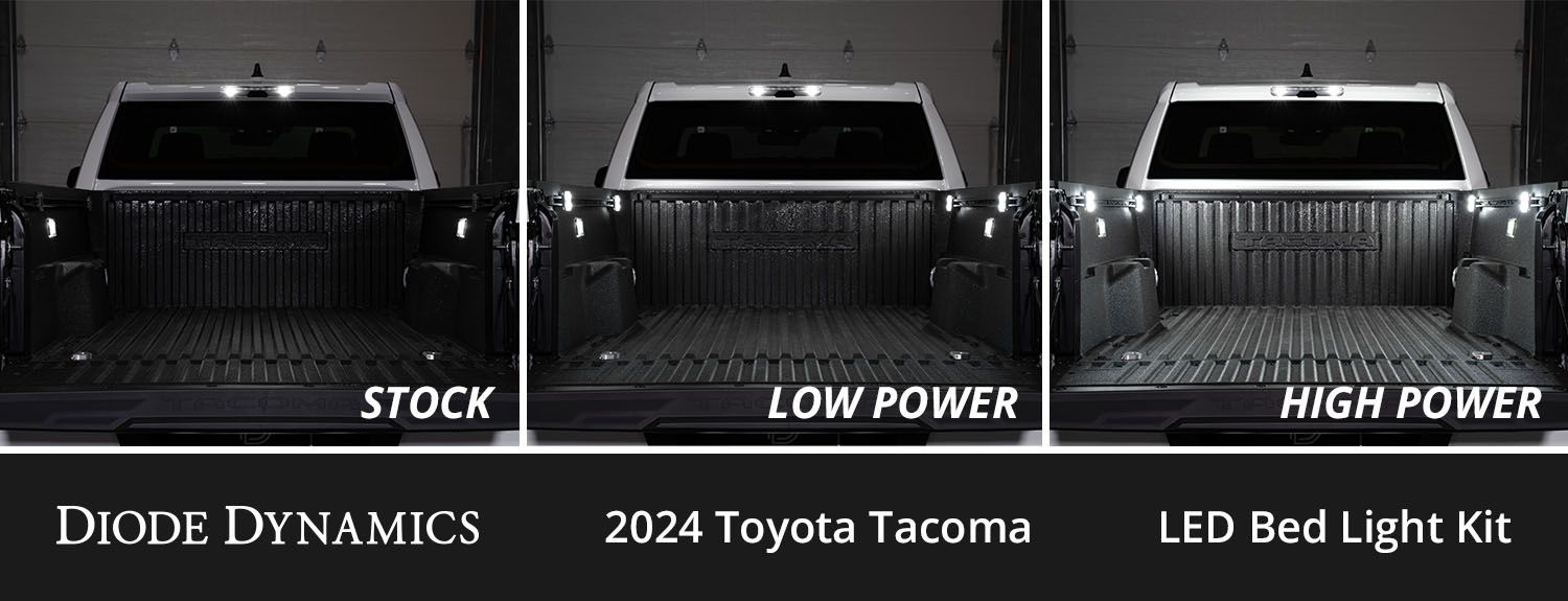 Stage Series LED Bed Light Kit for 2024-2025 Toyota Tacoma