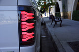21-23 Ford F150 LUXX-Series LED Tail Lights Alpha-Black
