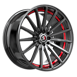 SPEC-1 RACING - SP-69GBRU | 18x8 / 38 Offset / 5x100/5x114.3 Bolt Pattern | SP-691882338GBRU