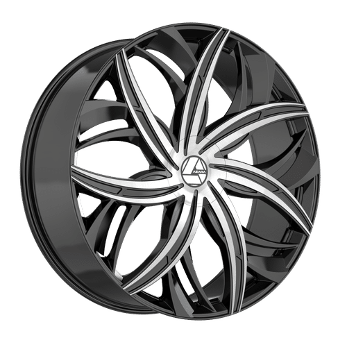 AZARA - AZA-541BM | 18x8 / 35 Offset / 5x112/5x114.3 Bolt Pattern | AZA-5411883635BM