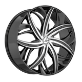 AZARA - AZA-541BM | 22x8.5 / 38 Offset / 5x112/5x114.3 Bolt Pattern | AZA-54122853638BM