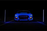 Ford Mustang (15-17) : Phares Morimoto Xb Led (balises latérales claires)