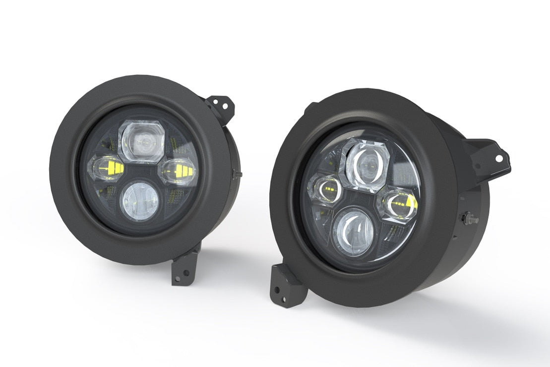 Jeep Wrangler Jl / Gladiator JT Led Headlight Adapters