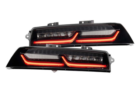 Feux arrière à LED pour Chevrolet Camaro (14-15) XB (fumés)