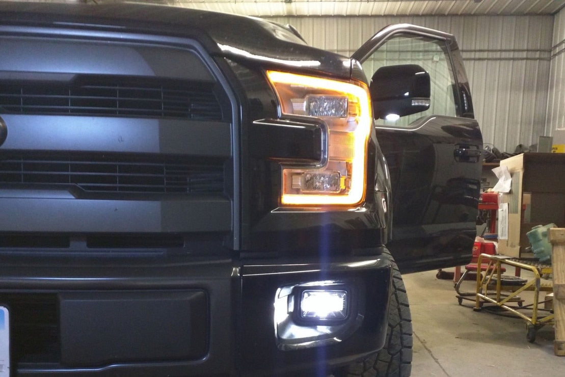 Feux antibrouillard à LED pour Ford Super Duty F-250 (17-22) XB