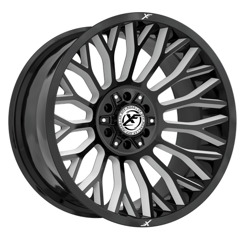 XF OFFROAD - XF-237 | 22x12 / -44 Offset / 6x135/6x139.7 Bolt Pattern | XF-237221261351397-44GBML