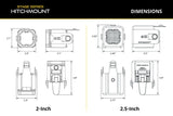 HitchMount LED Pod Reverse Kit for 2015-2020 Ford F-150