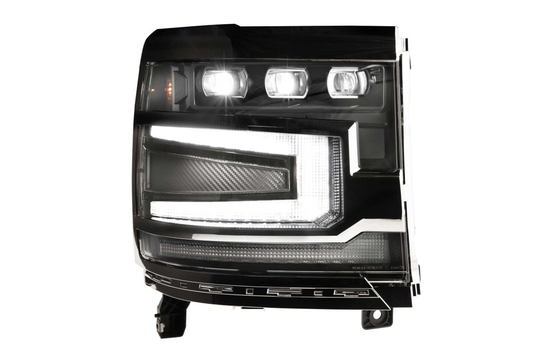 Phares à LED XB pour Chevrolet Silverado 1500 (16-18)