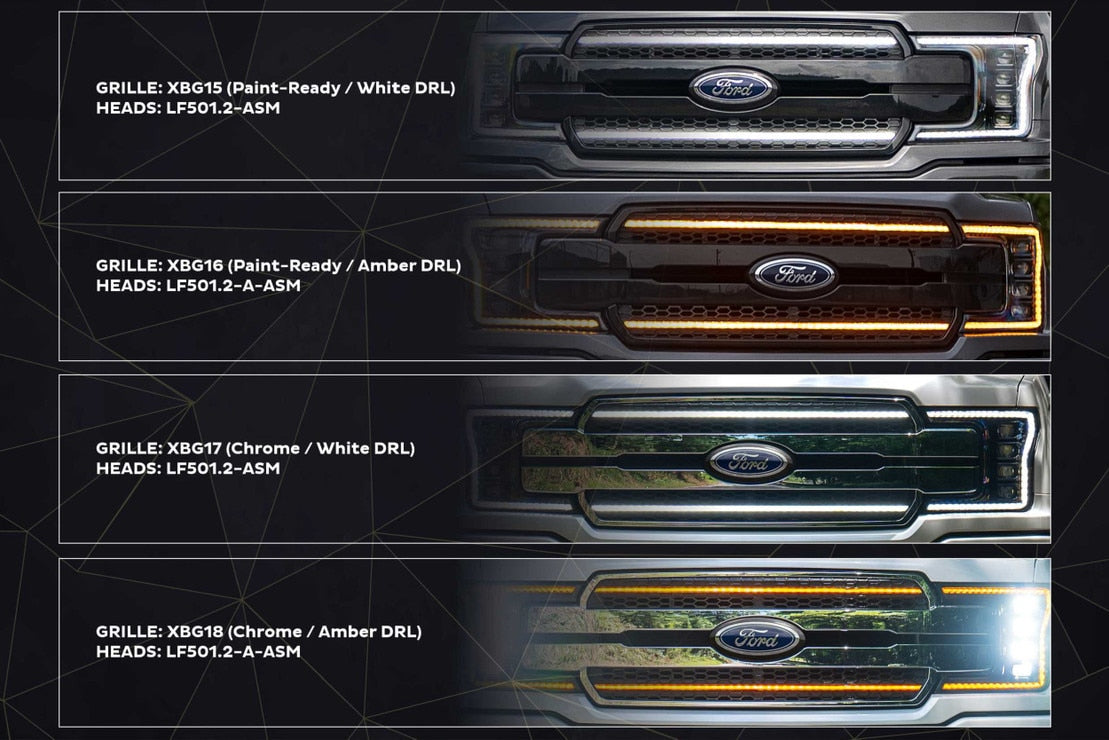 Ford F-150 (18-20) XB Hybrid Led Headlights
